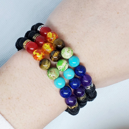 PULSERA 7 CHAKRAS – Equilibrio, energía y protección en cada color