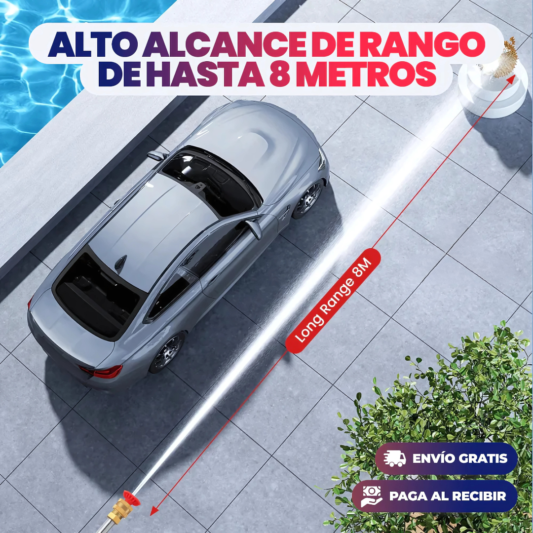 HIDRO LAVADORA – Potencia de limpieza en la palma de tu mano
