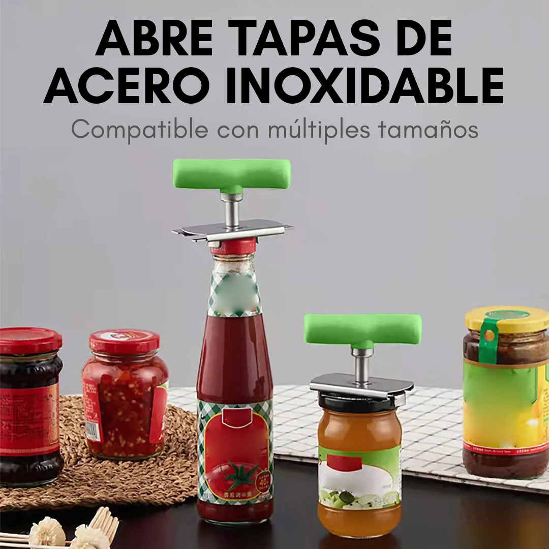 ABRIDOR DE FRASCOS – Abre frascos sin esfuerzo ni dolor en las manos