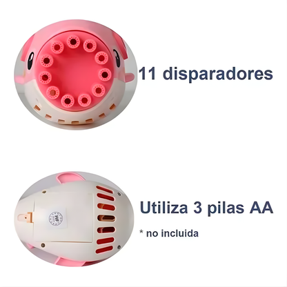 DOLPHIN BUBBLE – Diversión instantánea, burbujas mágicas y un diseño que encanta a niños y adultos