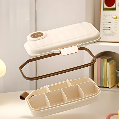 PASTILLERO CARAMELO EXTRA GRANDE – Organiza tus medicamentos con estilo y practicidad