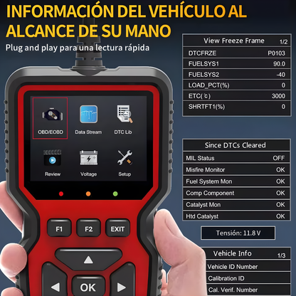 SCANNER PARA CARRO – Diagnóstico inteligente, lectura precisa y control total de tu vehículo