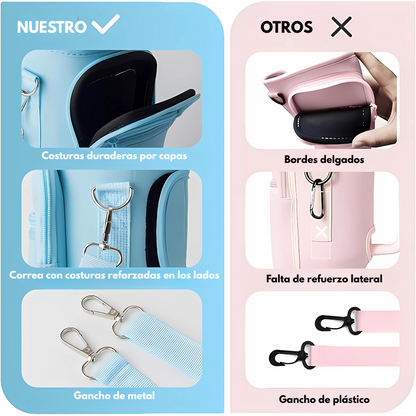 ESTUCHE PARA TERMO – Lleva tu bebida favorita a todas partes con comodidad
