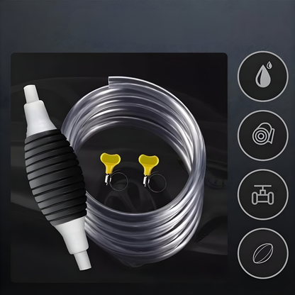 SIFÓN MANUAL – Transferencia segura, control total y solución práctica para combustibles y líquidos