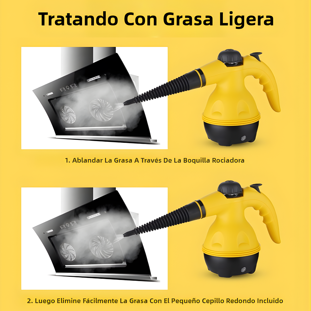 LIMPIADOR A VAPOR ELÉCTRICO – Limpieza profunda sin químicos, potencia del vapor y resultados visibles en minutos