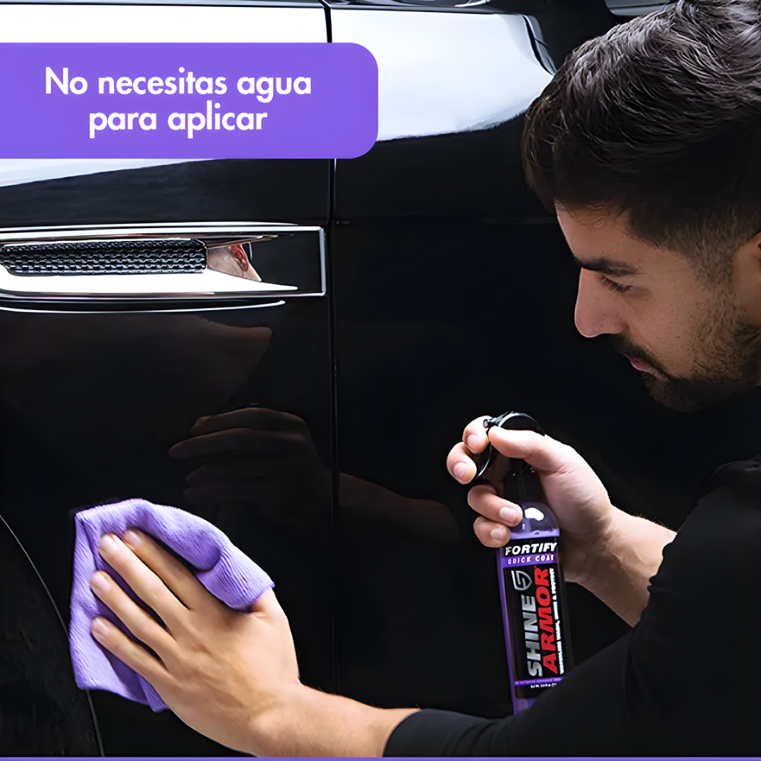 SHINE ARMOR REVESTIMIENTO DE CERAMICA – Brillo profundo, protección duradera y acabado profesional en minutos