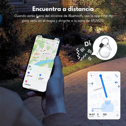 RASTREADOR PORTÁTIL – Encuentra tus pertenencias al instante