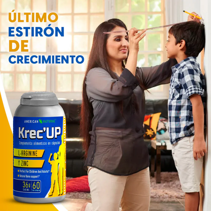 KREC UP – Energía, fuerza y rendimiento en cada cápsula