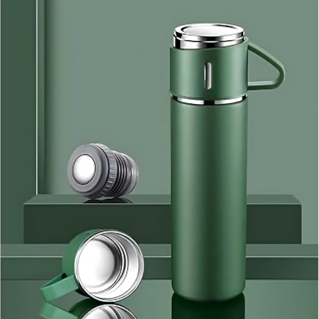 SET TERMO Y TAZAS 1.9 LITROS – Conservación superior, practicidad diaria y bebidas a temperatura perfecta en cualquier momento