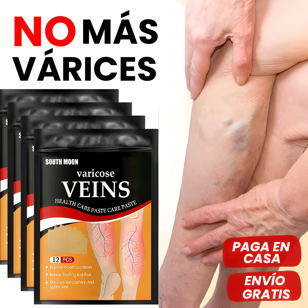 PARCHES PARA VÁRICES (PACK*2) – Alivio natural, circulación activa y piernas ligeras cada día