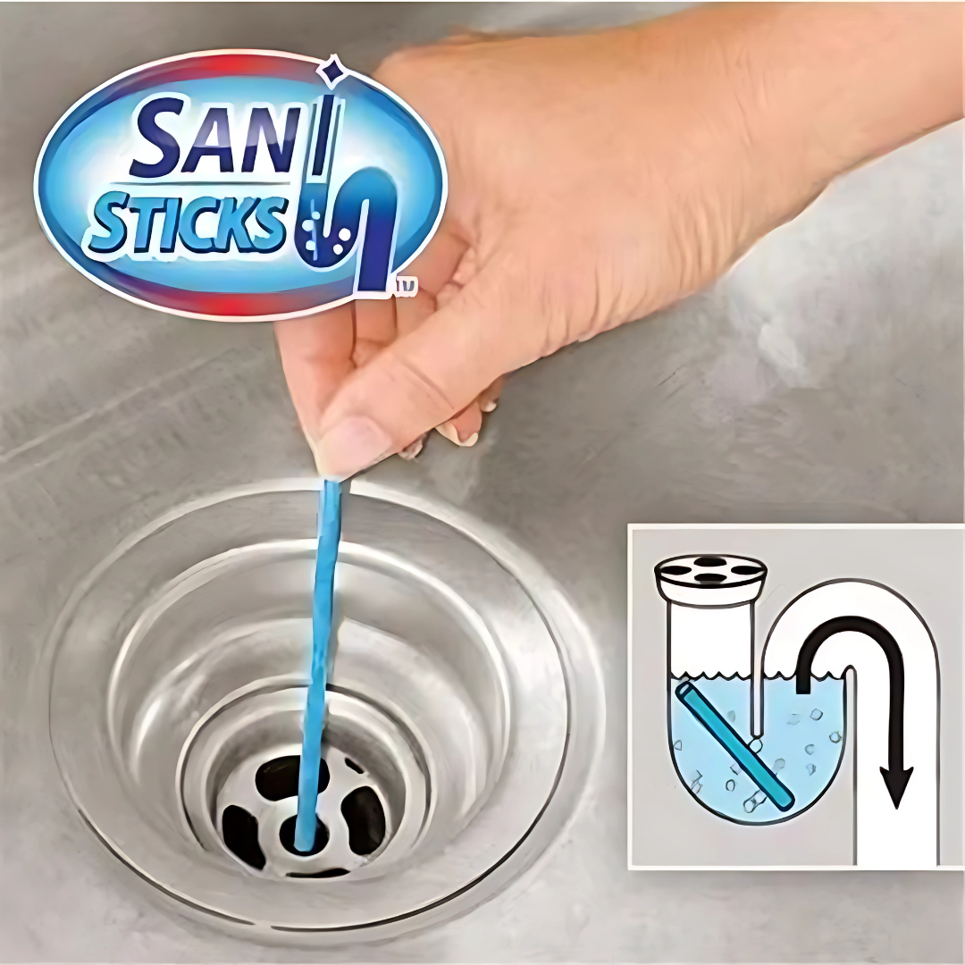 STICKS SANITIZANTES (PACK*2) – Mantén tus desagües limpios, sin malos olores ni obstrucciones