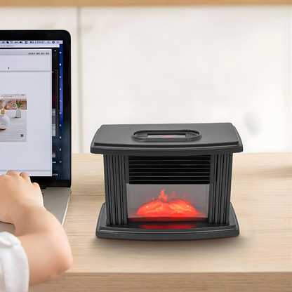 CALEFACTOR FLAME HEATER – Calor envolvente, efecto llama decorativo y confort inmediato