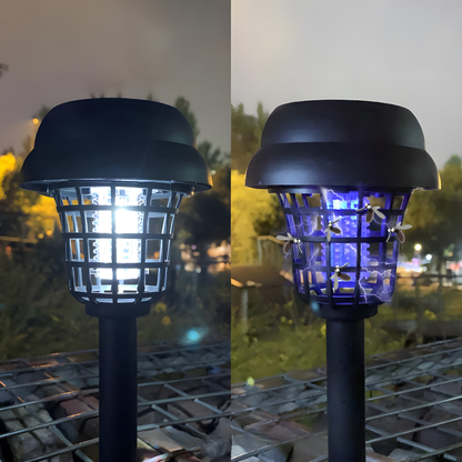 LÁMPARA SOLAR MATA MOSQUITOS – Iluminación y protección en un solo dispositivo