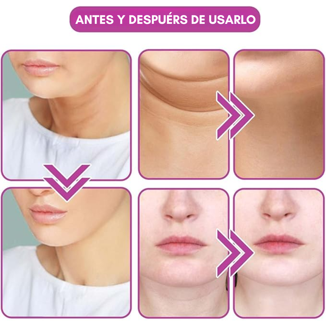 CREMA REAFIRMANTE DE CUELLO – Nutre, tensa y rejuvenece la piel desde la base  Porque una piel firme y luminosa comienza por el cuello.