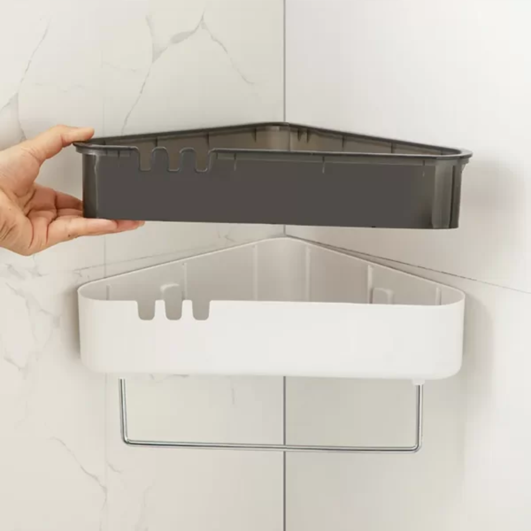 GRISALTO DE ESQUINA – Orden, estilo y funcionalidad en tu baño
