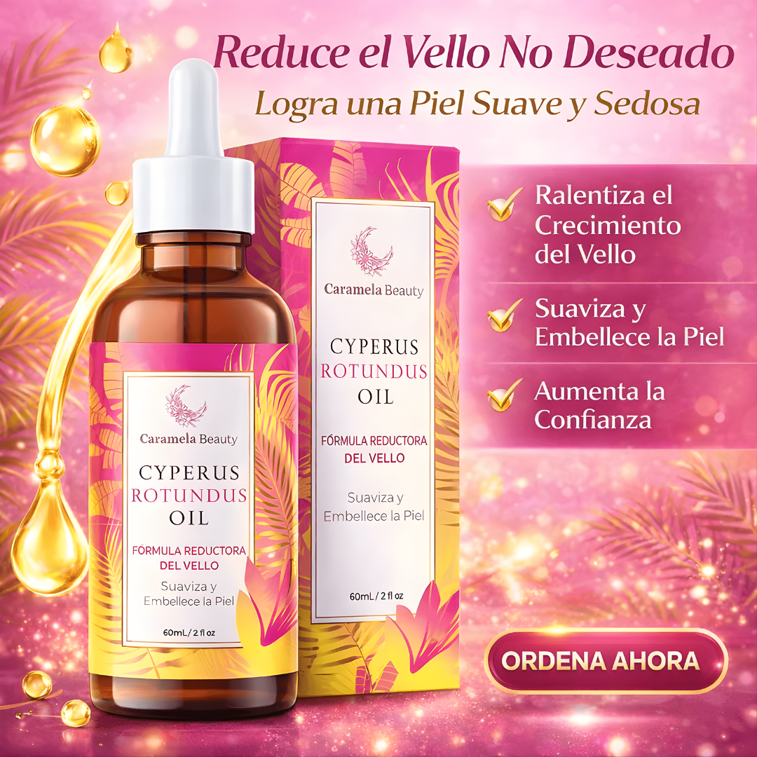 CYPERUS ROTUNDUS HAIR REMOVAL – Apoyo natural para reducir el crecimiento del vello y cuidar tu piel