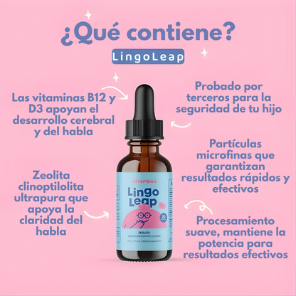 LINGO LEAP – Apoyo cognitivo, enfoque temprano y desarrollo natural del lenguaje en niños