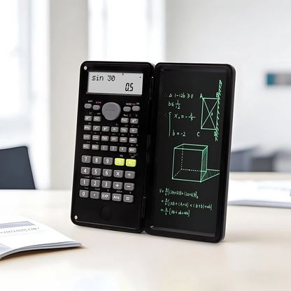 CALCULADORA CIENTIFICA + NOTE PAD – Precisión y practicidad en un solo dispositivo