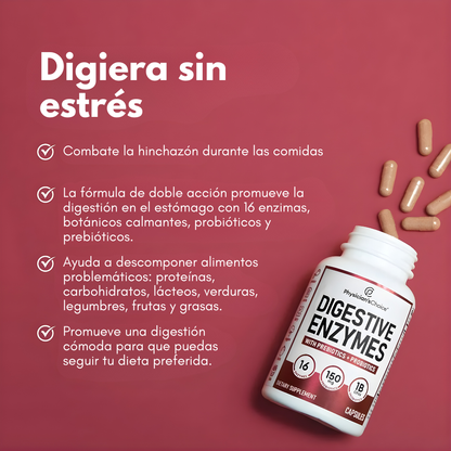 ENZIMAS DIGESTIVAS PLIS – Digestión eficiente, confort diario y apoyo intestinal desde el interior