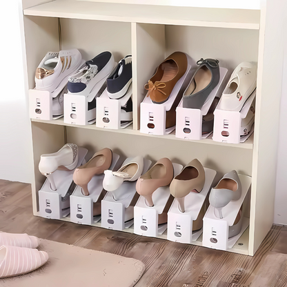 CLIP ORGANIZADOR PARA ZAPATOS (PACK*2) – Ahorra espacio y mantén tus zapatos siempre ordenados