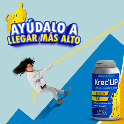 KREC UP – Energía, fuerza y rendimiento en cada cápsula