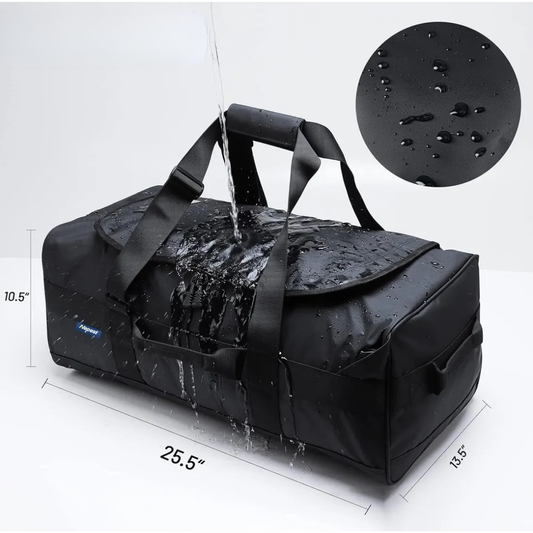 BOLSA DUFFLE BLACK – Espacio, estilo y resistencia en cada viaje