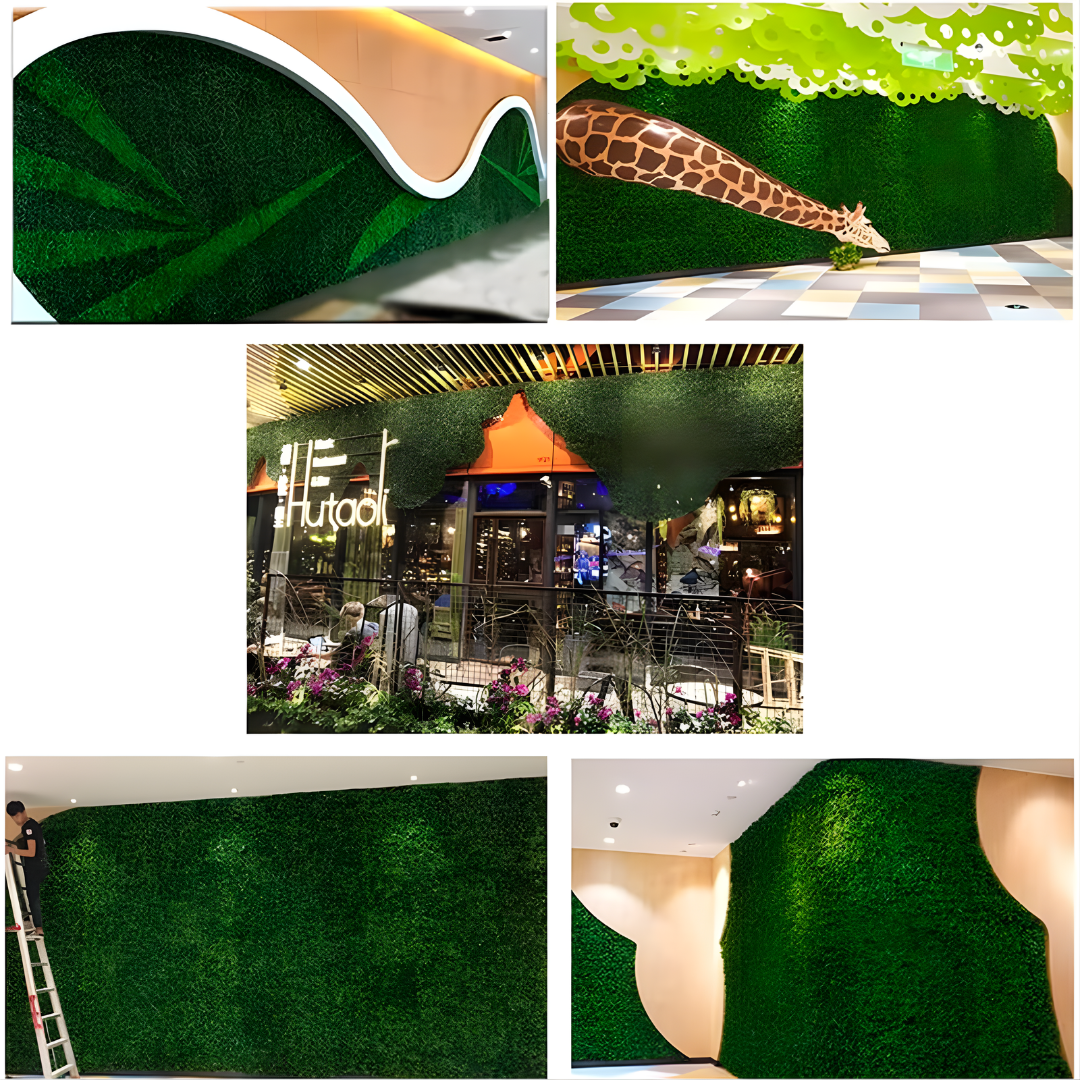 FOLLAJE SINTÉTICO 40X60 CM – Verde natural todo el año, decoración elegante y cero mantenimiento