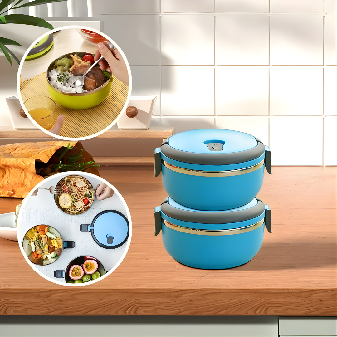 RECIPIENTE LONCHERA 1 LITRO – Conservación térmica, tamaño práctico y frescura segura para tus comidas