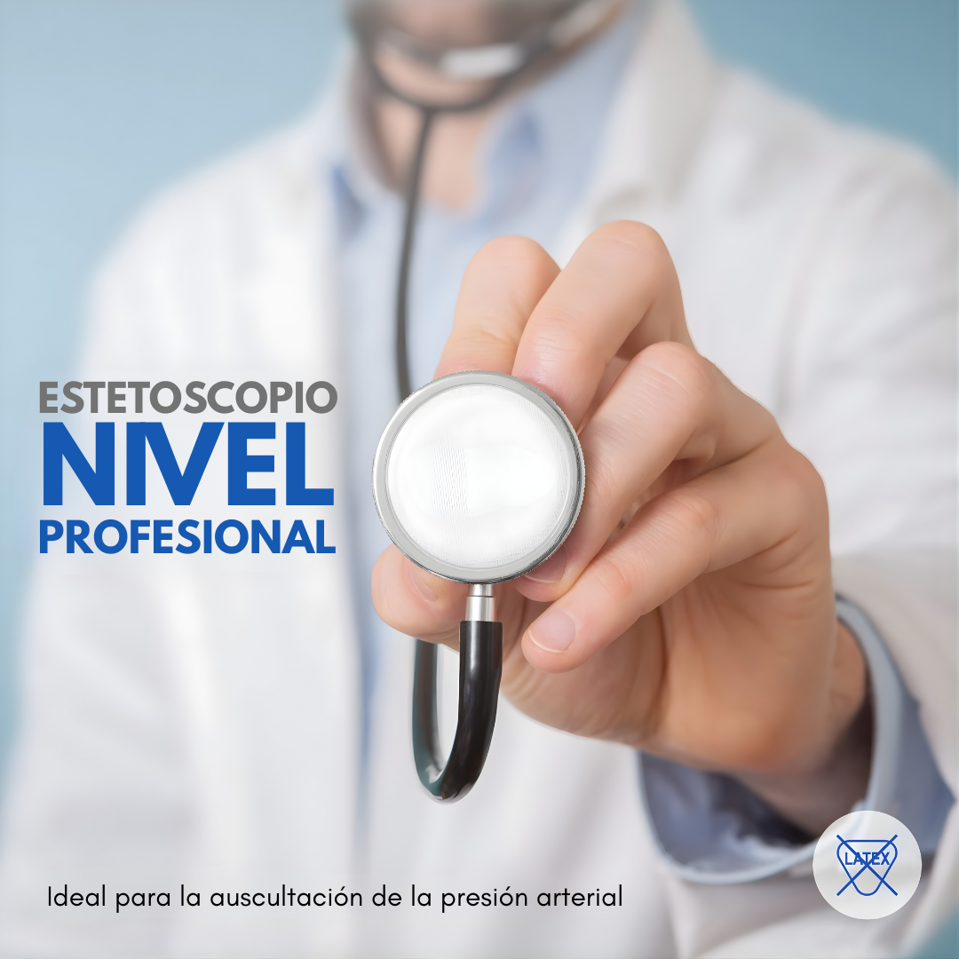 ESTETOSCOPIO Y TENSIÓMETRO PROFESIONAL – Medición precisa, control confiable y herramientas clínicas para cuidar tu salud