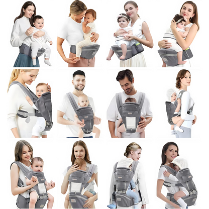 Arnés Ergonómico CuddlePack - Lleva a tu bebé con suavidad y comodidad todo el día.