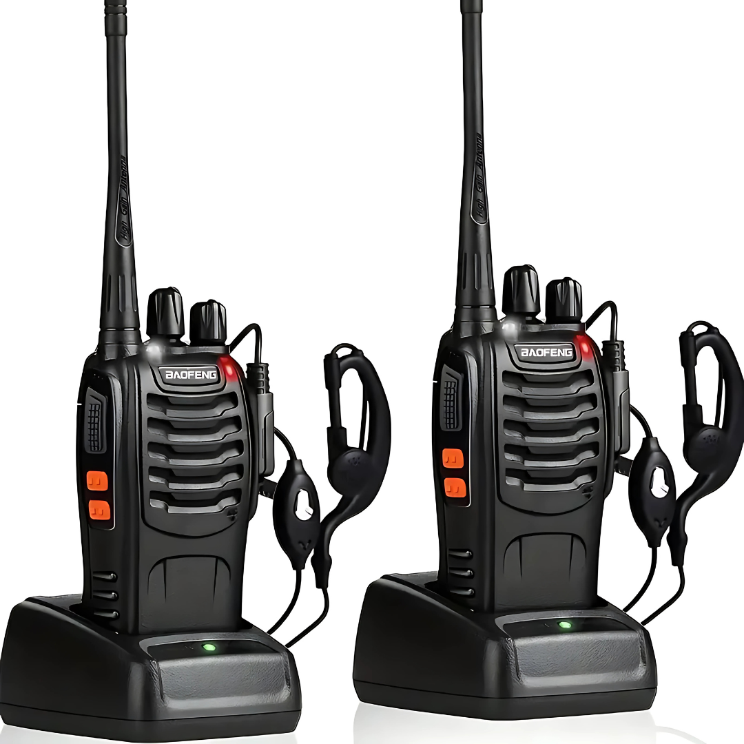 Doble Radio BAOFENG - Coordinación rápida en cualquier situación: perfecto para seguridad, eventos y aventura.