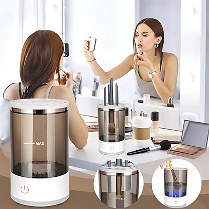 Limpia Brochas GlamSweep™ - Brochas impecables, maquillaje perfecto todos los días.