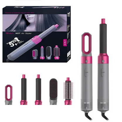 AirGlam 5 en 1 – Potencia y versatilidad para un look siempre impecable.