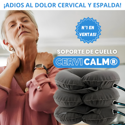 Cojín CerviCalm™ - Alivia la presión en tu cuello en minutos: relájate en casa o donde estés.