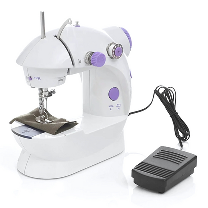 MINI MAQUINA DE COSER - Remienda al instante sin complicaciones ni enredos.