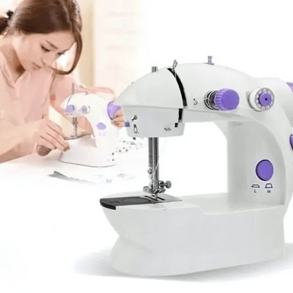 MINI MAQUINA DE COSER - Remienda al instante sin complicaciones ni enredos.