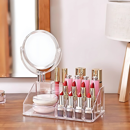 Cosmetiquera BeautyStack - Tu universo de belleza, perfectamente organizado.
