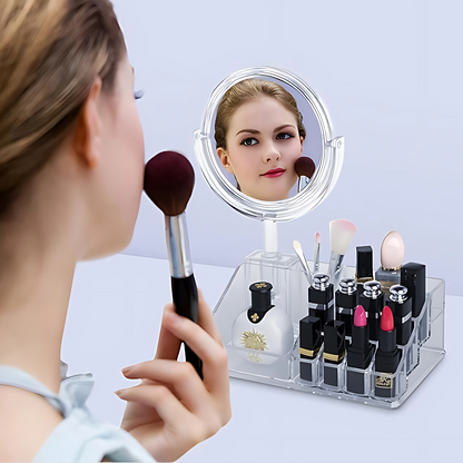 Cosmetiquera BeautyStack - Tu universo de belleza, perfectamente organizado.