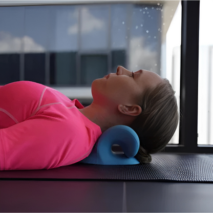DISPOSITIVO TERAPÉUTICO DE TRACCIÓN – Alivio cervical profundo y relajación desde casa
