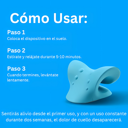 DISPOSITIVO TERAPÉUTICO DE TRACCIÓN – Alivio cervical profundo y relajación desde casa