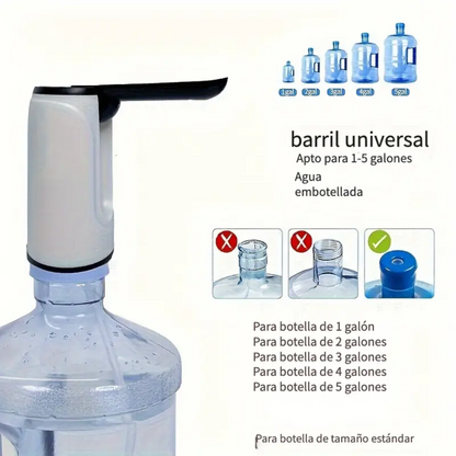 DISPENSADOR DE AGUA AUTOMÁTICO – Presiona, bebe y disfruta sin complicaciones