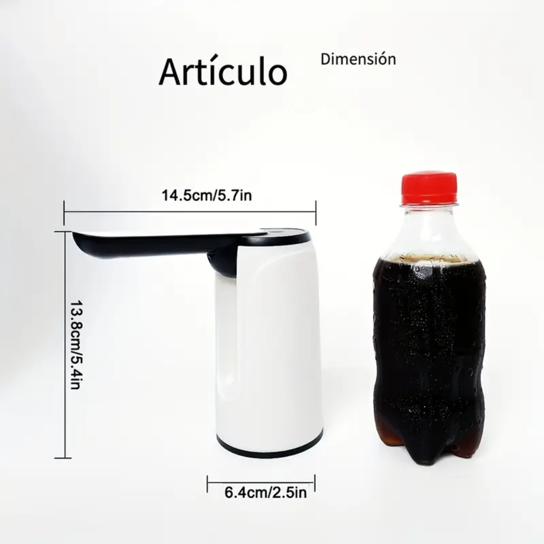 DISPENSADOR DE AGUA AUTOMÁTICO – Presiona, bebe y disfruta sin complicaciones