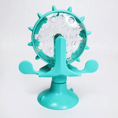 Dispensador SnackSpin - Gira y alimenta: mantén a tu mascota entretenida mientras come.
