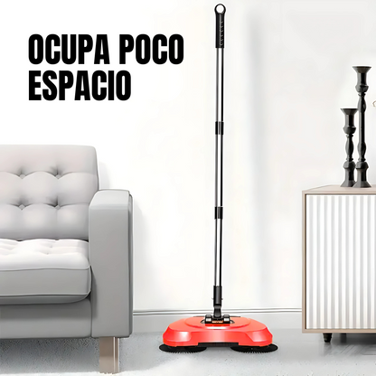 BARREDORA 3 EN 1 - Limpieza sin esfuerzo: olvídate de agacharte y recoge todo en una pasada