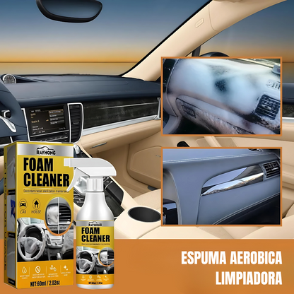 Espuma Limpiadora UltraShine Interior Pro - Recupera el brillo original de tu vehículo. Interiores impecables sin esfuerzo.