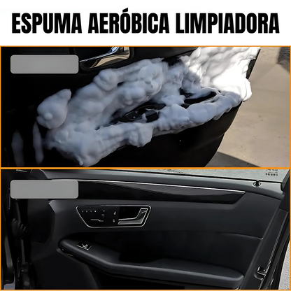 Espuma Limpiadora UltraShine Interior Pro - Recupera el brillo original de tu vehículo. Interiores impecables sin esfuerzo.