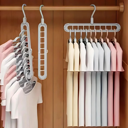 Percha HangMaster (Paquete x5 Unds.) - Menos caos, más claridad: la solución inteligente para tu ropa.