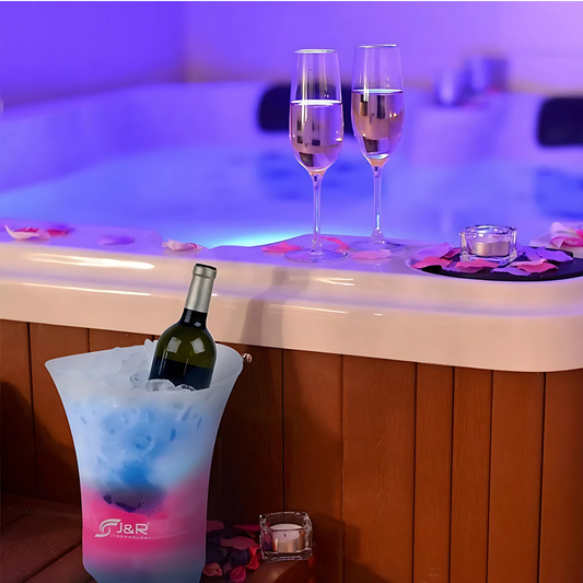 Hielera Parlante FrostVibe™ Bucket - nfría tus cervezas y enciende la fiesta: todo en un solo balde.