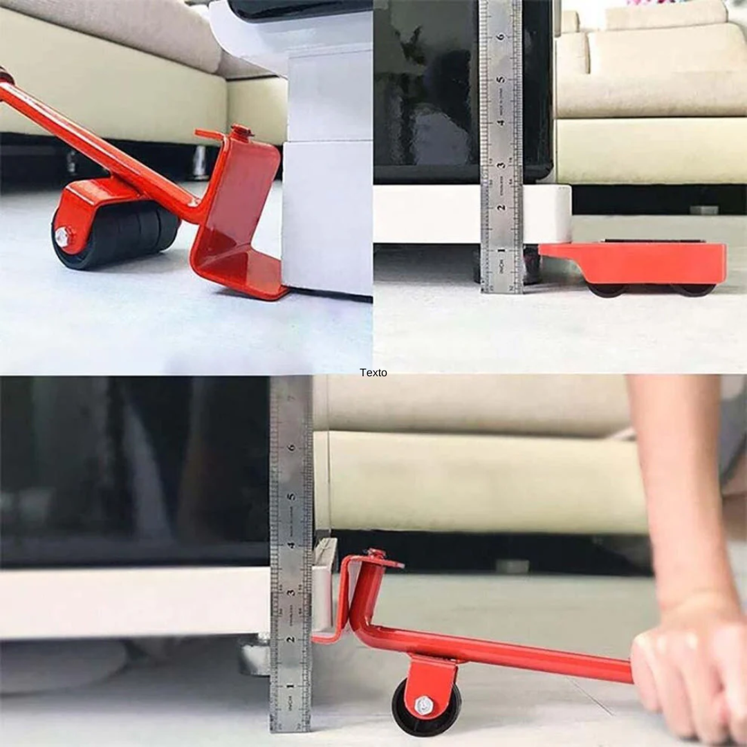 AYUDANTE DE MUDANZA DE PALANCA - Desliza tus muebles sin rayar el piso ni pedir ayuda