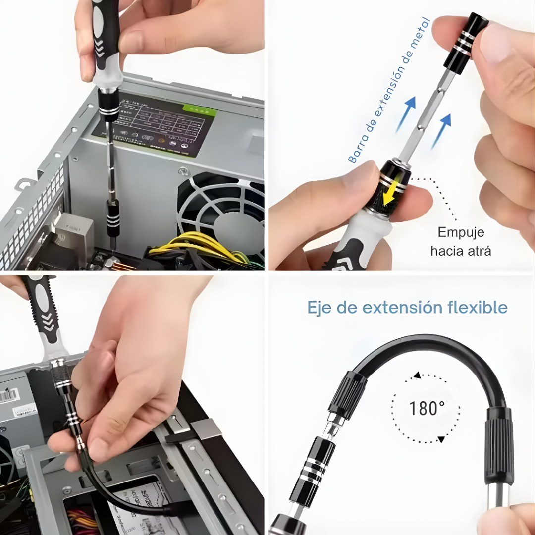 Kit 115 Piezas FixMaster Pro - Pequeño en tamaño, enorme en soluciones.